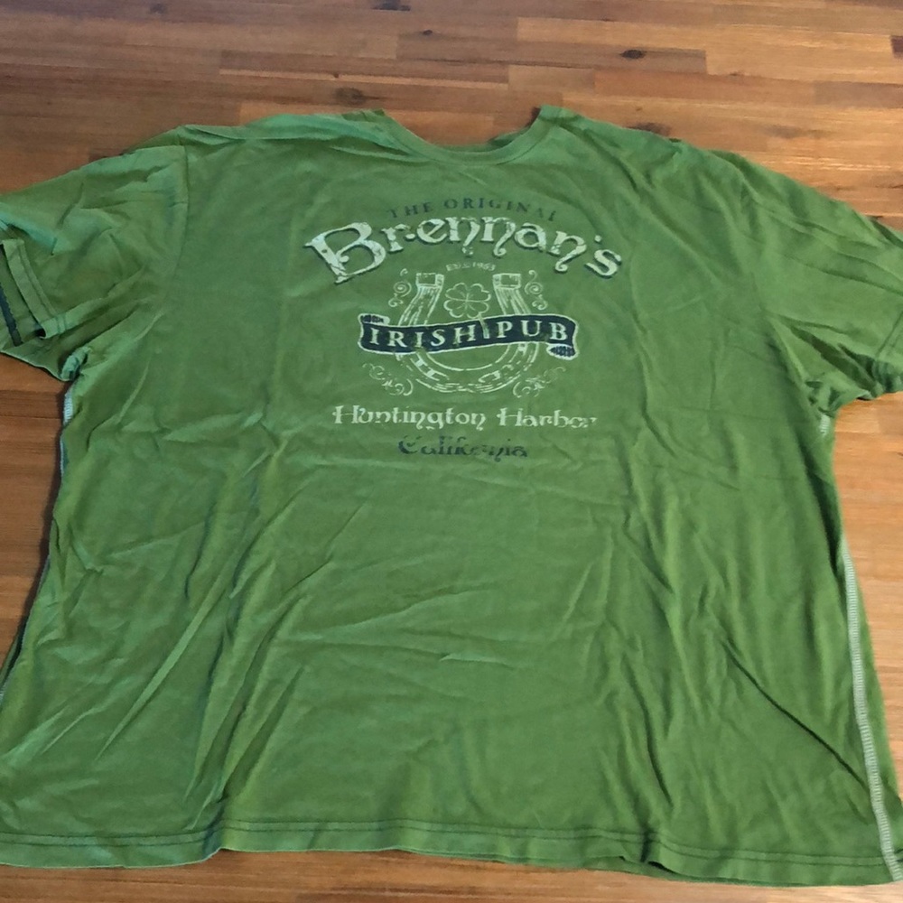 Pronto Uomo Blue  green tee shirt